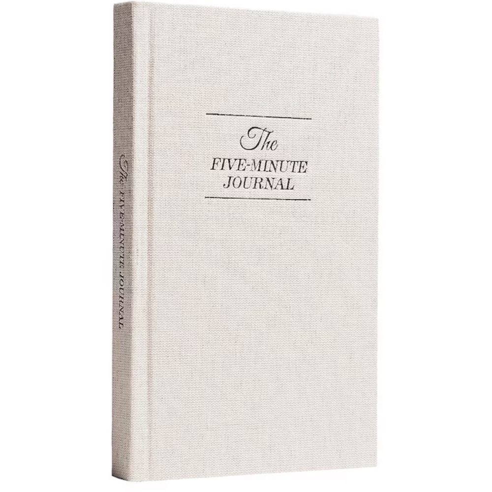 The Five-Minute Journal Hardcover in Cream - brand new and unused